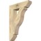 Ekena Millwork Funston Slat Rough Sawn Bracket, Douglas Fir, 4"W x 18"D x 26"H BKT04X18X26FST06RDF - alternate 1